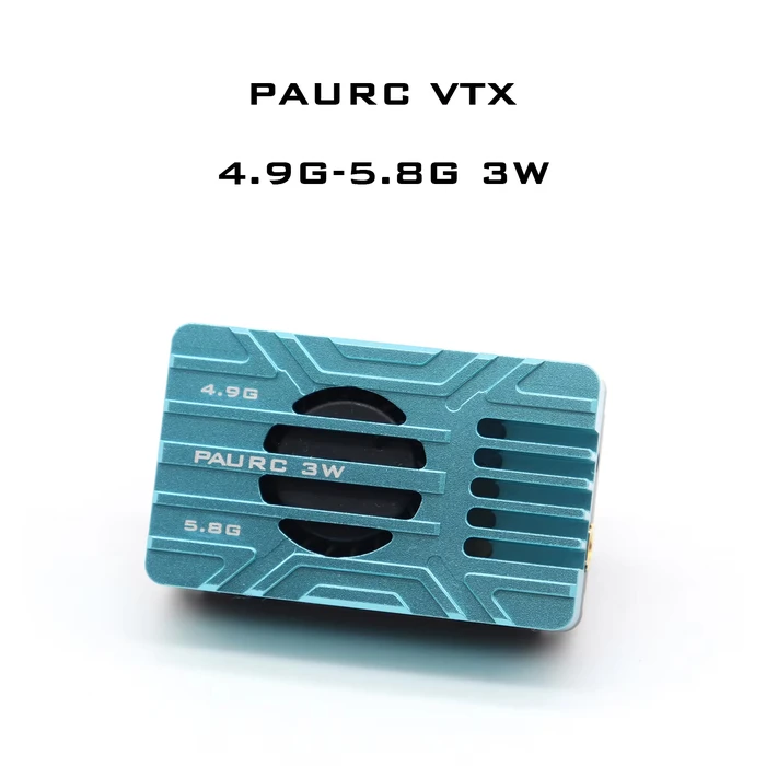 Відео передачавач PAURC 4.9G 5.8G 3W VTX Video Transmitter 80CH