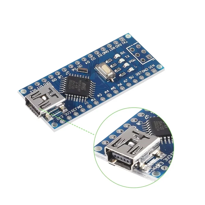 Arduino nano 3.0 With the bootloader Mini USB