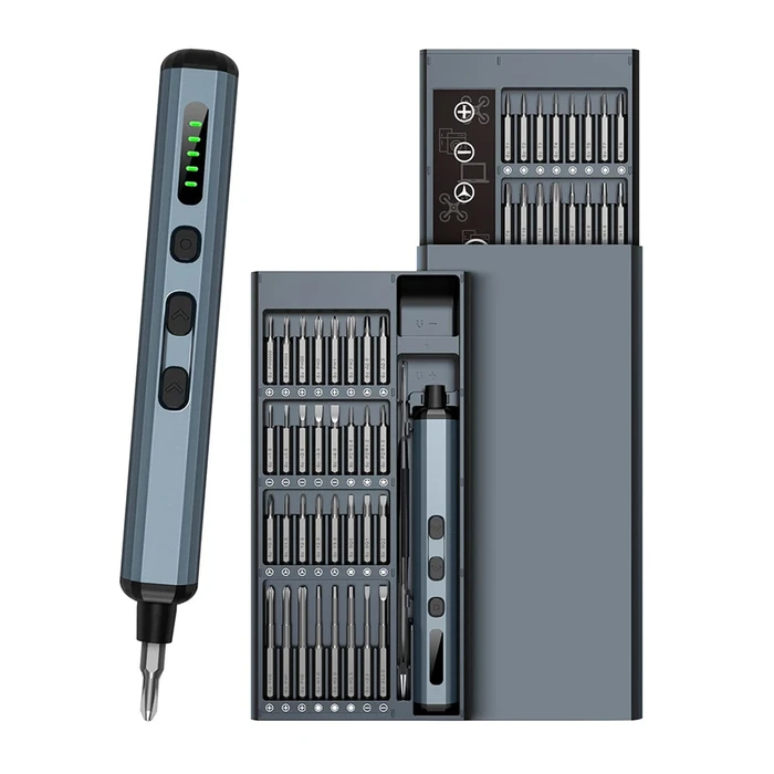 Викрутка електрична прецизійна з насадками 68 in 1 Electric