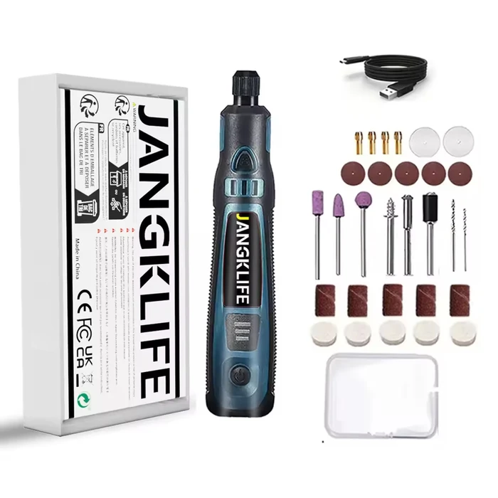 Гравер USB бездротовий роторний інструмент TY-CM01 з 28 насадками